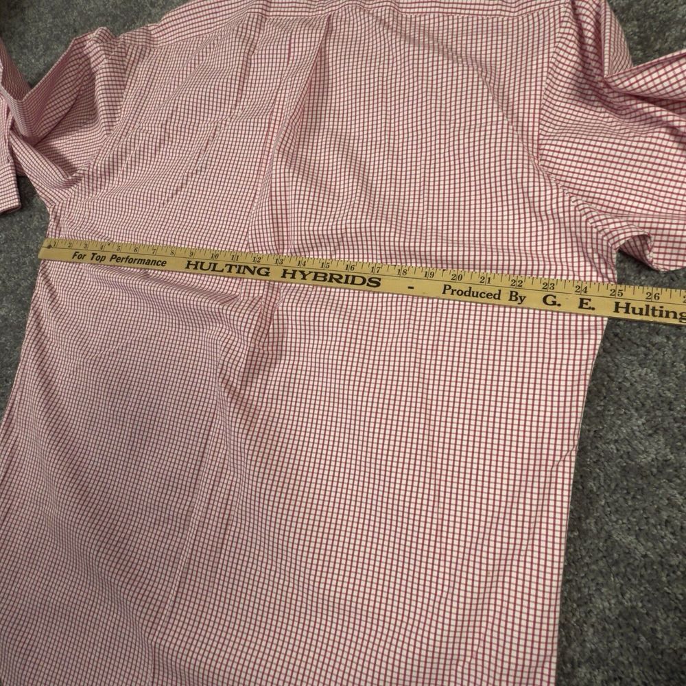 Polo Ralph Lauren L/S Oxford Button Front Shirt Men's M Red Gingham Check *READ* - Picture 6 of 7